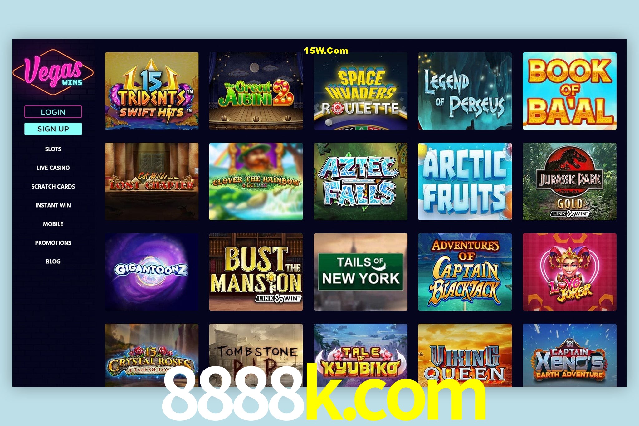 Experiência VIP 8888k.com